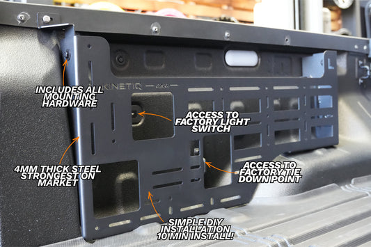 (Passenger Side)- Molle Panel Side Storage Unit to suit BYD Shark 6
