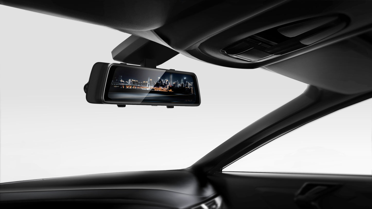 DDPAI E3 Dash Cam - 2K Streaming Rearview Mirror
