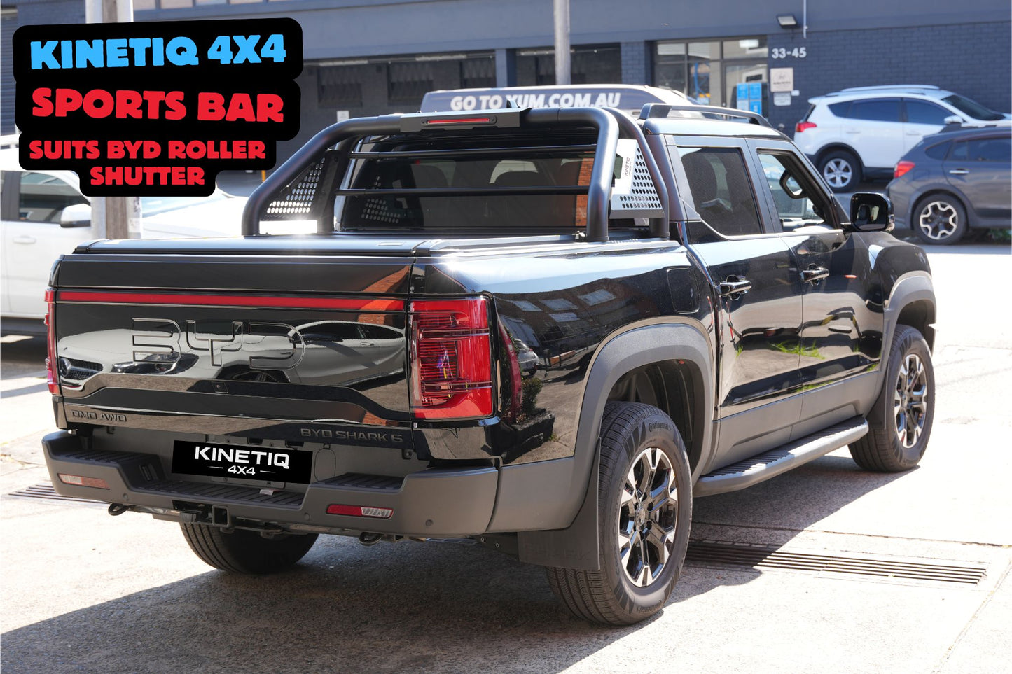 BYD Shark 6 Sports Bar (Suits KINETIQ & BYD Roller Shutters)