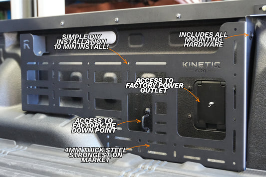 (Drivers Side)- Molle Panel Side Storage Unit to suit BYD Shark 6