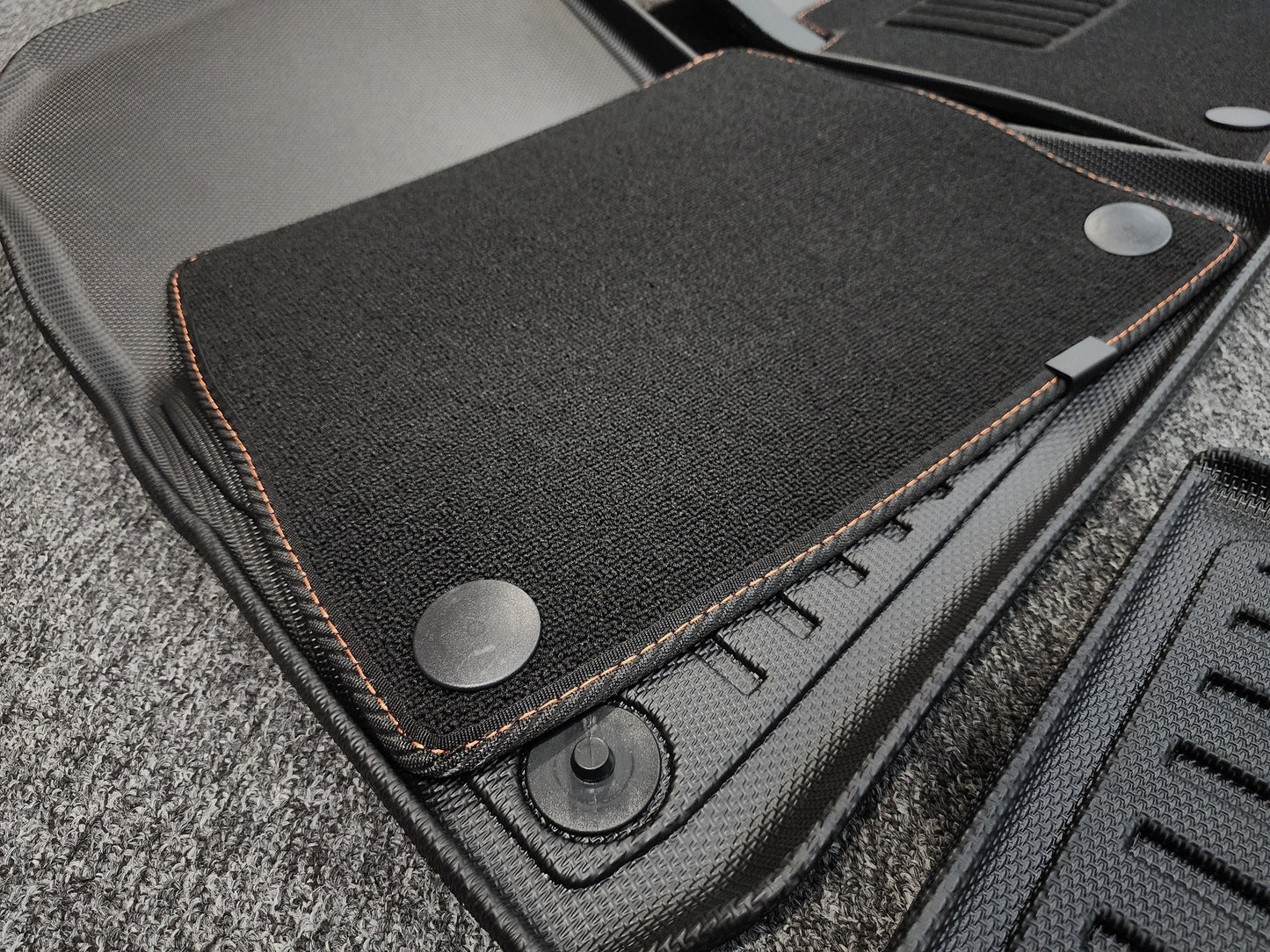 BYD Shark 6 Premium Dual Layer Plush TPE Floor Mats (Front & Rear Set)