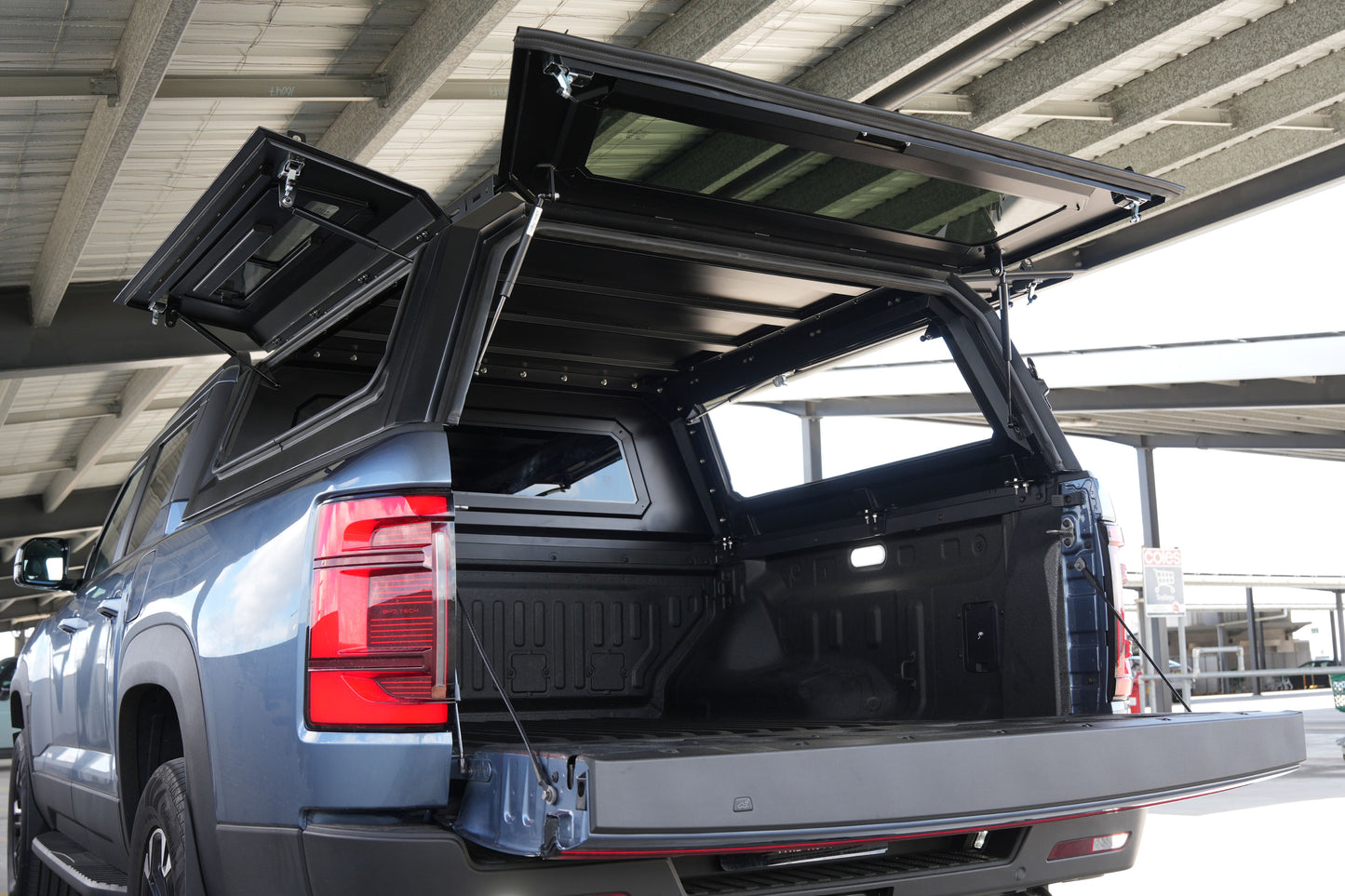 BYD Shark 6 Canopy - Aluminum with side windows