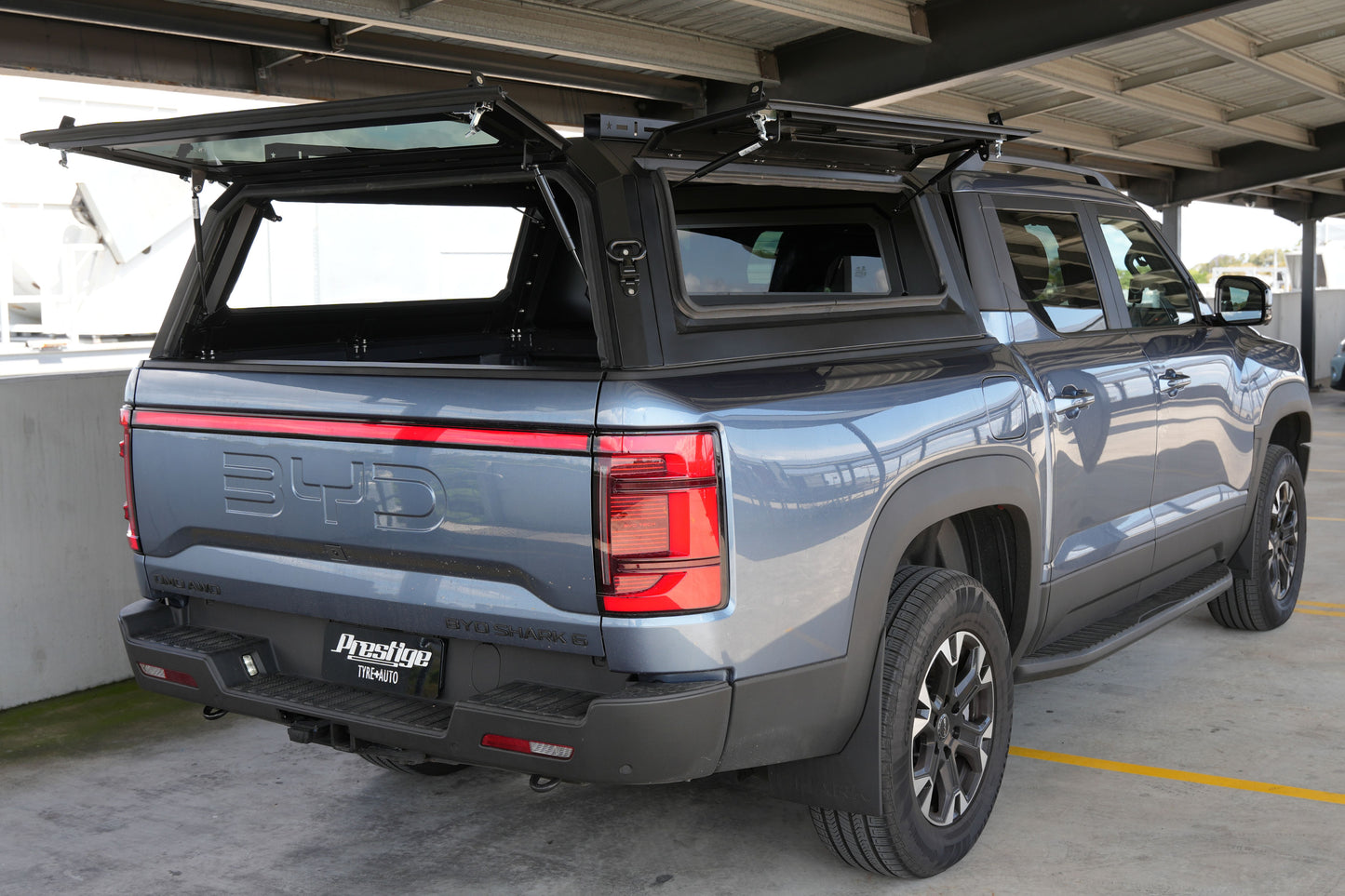 BYD Shark 6 Canopy - Aluminum with side windows