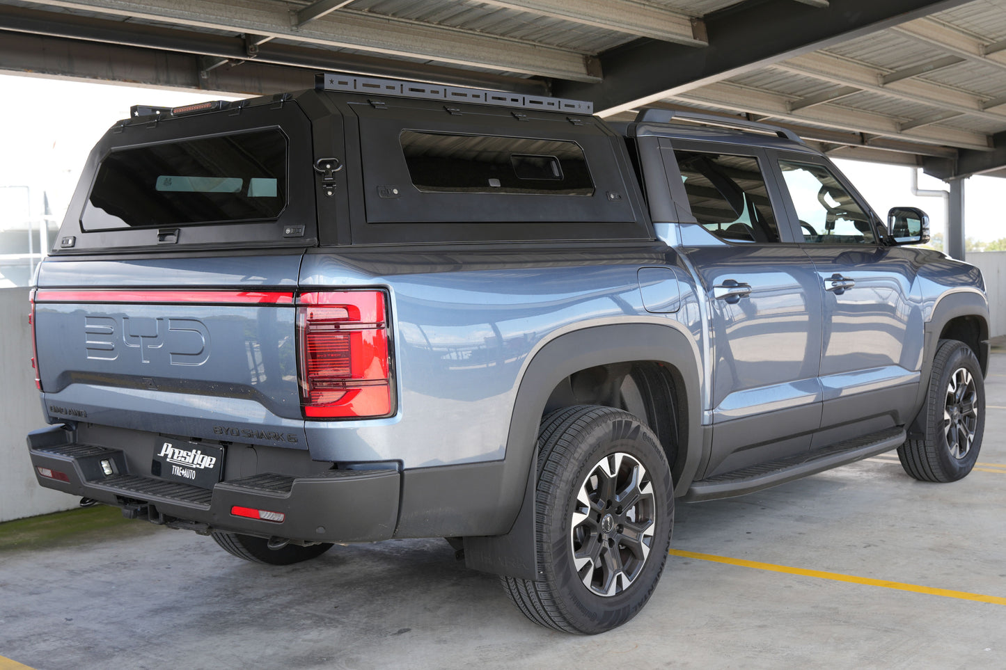 BYD Shark 6 Canopy - Aluminum with side windows