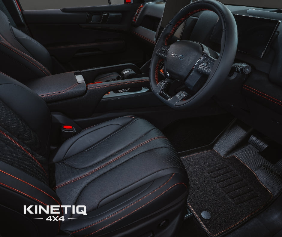 BYD Shark 6 Premium Dual Layer Plush TPE Floor Mats (Front & Rear Set)