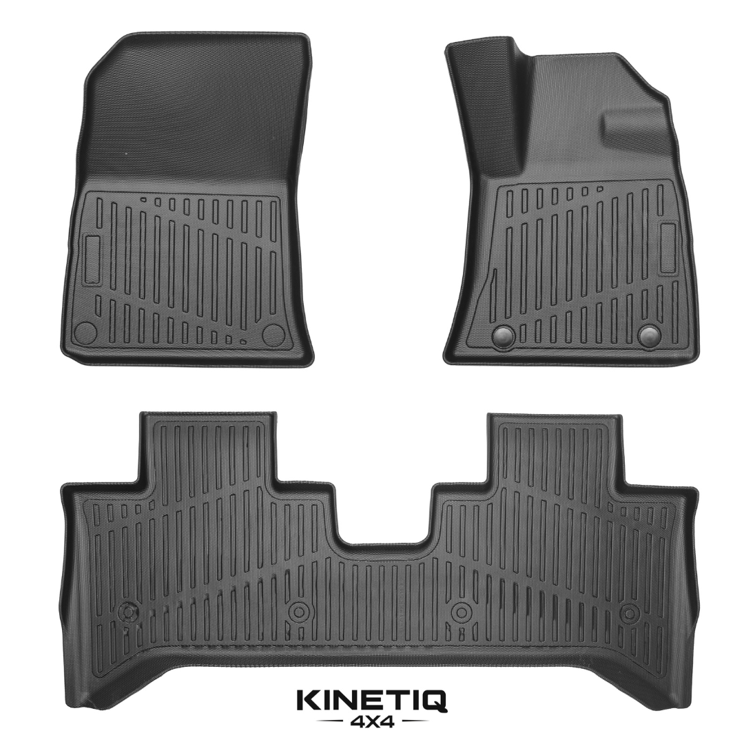 BYD Shark 6 Premium TPE 3D Moulded Floor Mats (Front & Rear Set)