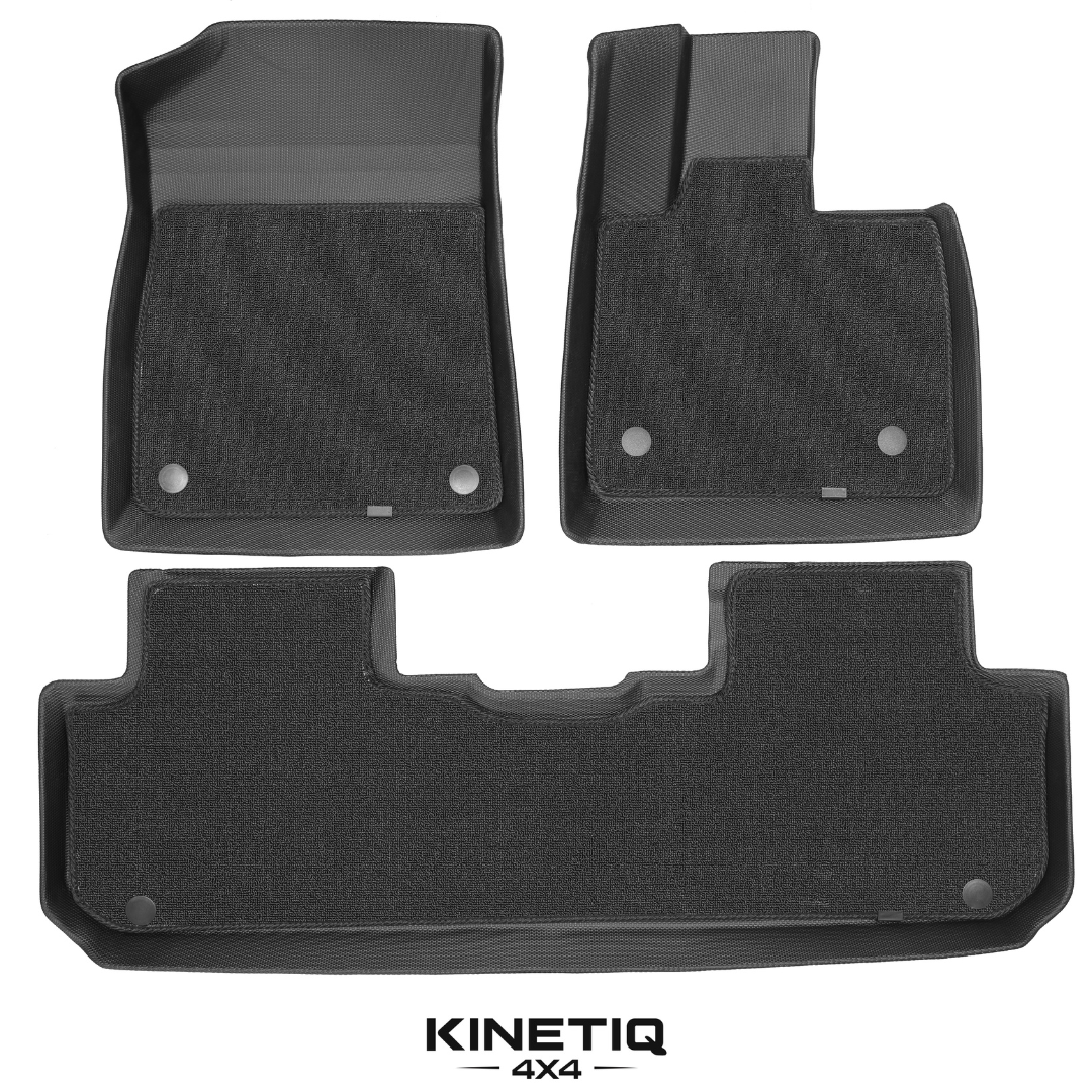 BYD Sealion 6 Premium Dual Layer Plush Knit TPE Floor Mats (Front & Rear Set)