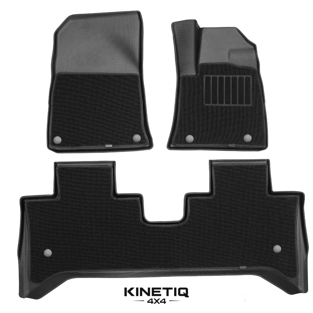 BYD Shark 6 Premium Dual Layer Plush TPE Floor Mats (Front & Rear Set)