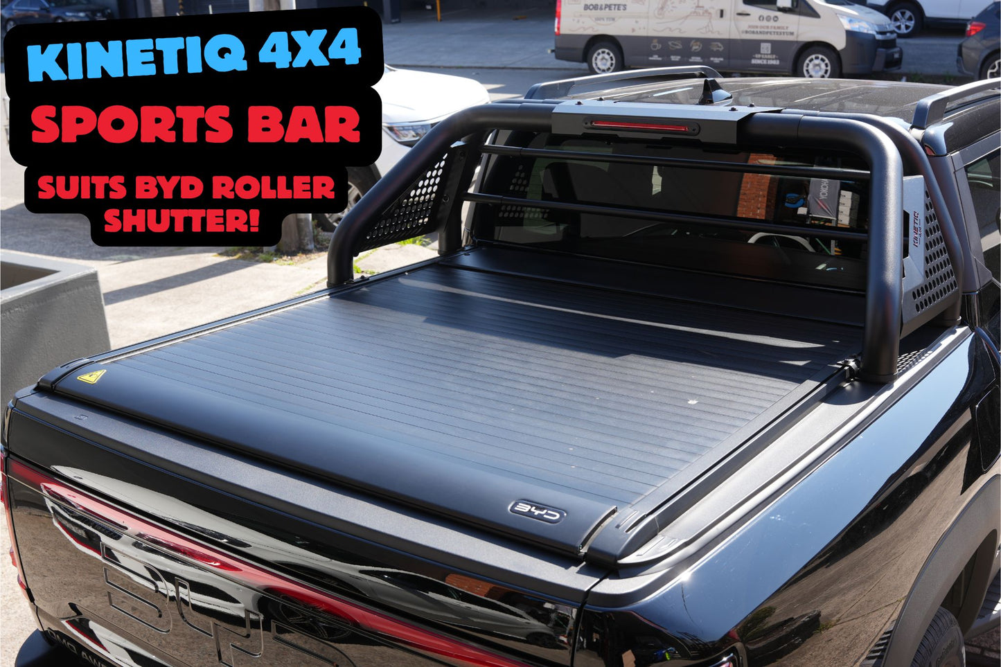 BYD Shark 6 Sports Bar (Suits KINETIQ & BYD Roller Shutters)