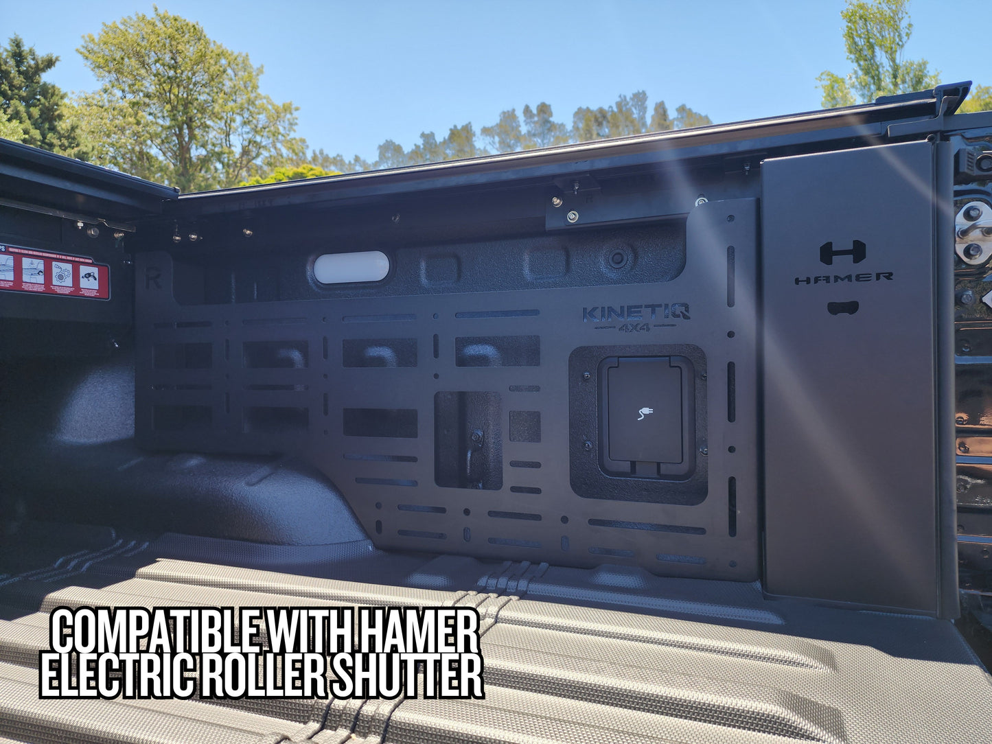 (Drivers Side)- Molle Panel Side Storage Unit to suit BYD Shark 6